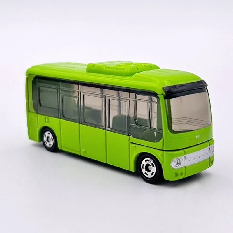 TAKARA TOMY Hino Bus Green Alloy Model 1/100 3 TAKARA TOMY Hino Bus Green Alloy Model 1/100 - Image 3
