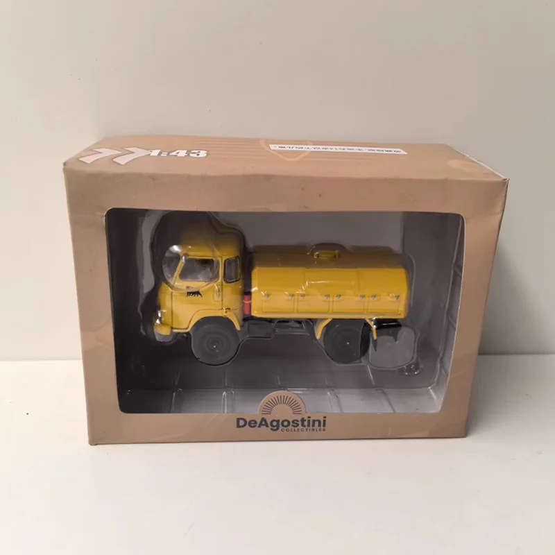 Vibrant Yellow 1/43 Scale Miniature Truck Model 2 Vibrant Yellow 1/43 Scale Miniature Truck Model - Image 2