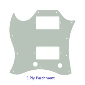 Left-Handed SG Guitar Pickguard for PAF Humbuckers 36 Se81a94185bdb4b979a038f53ebf65fd9x