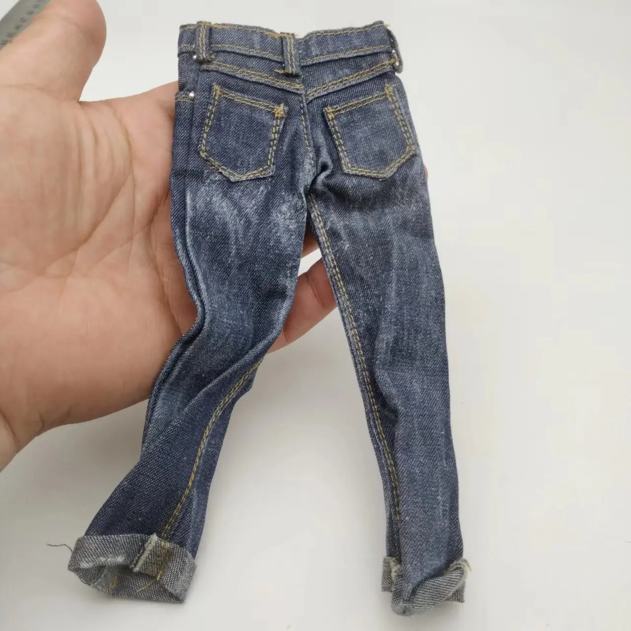 1/6 Scale Blue Jeans for 12-Inch Action Figures 5 1/6 Scale Blue Jeans for 12-Inch Action Figures - Image 5