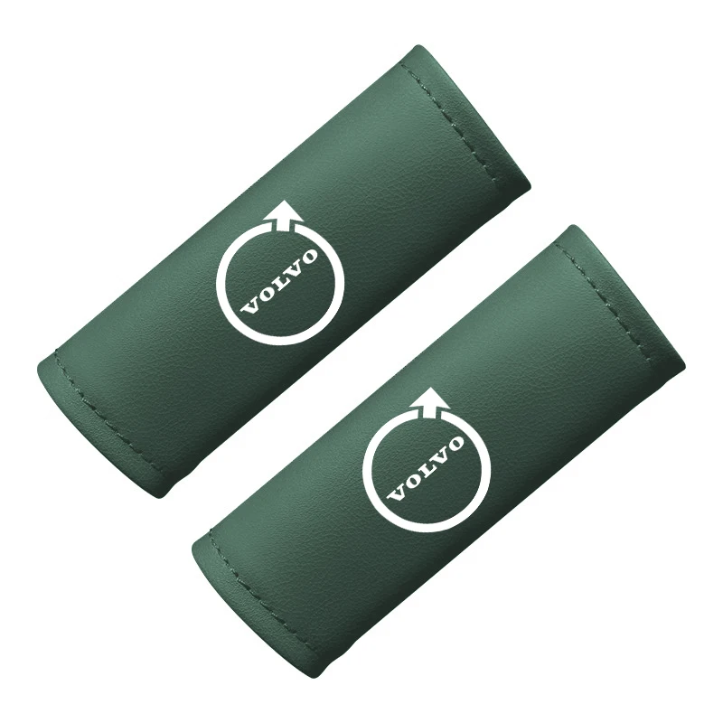 Leather Handle Cover Set for Volvo Models 8 Leather Handle Cover Set for Volvo Models - Image 8