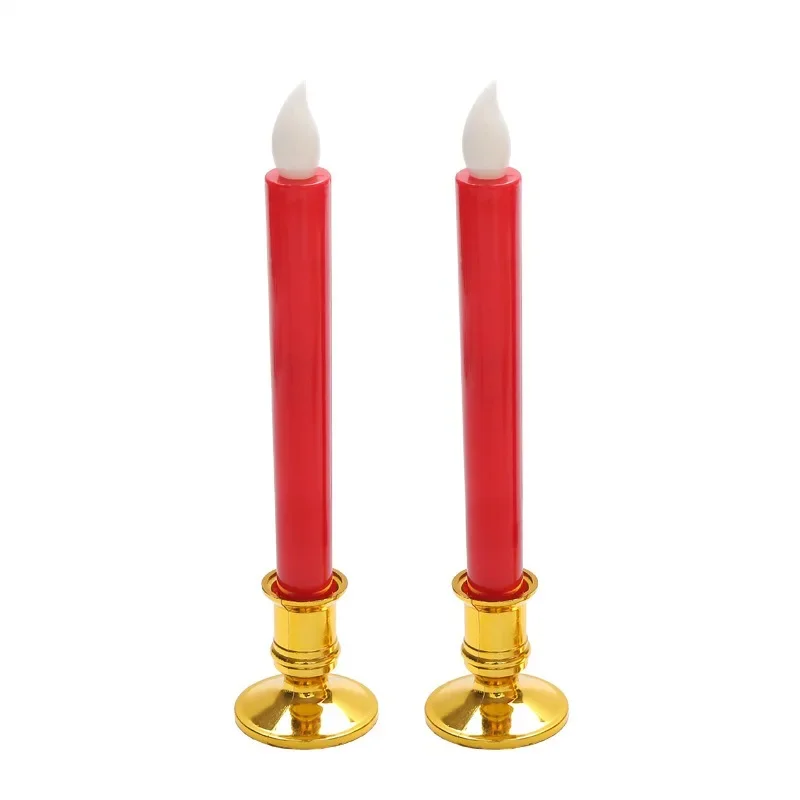 Gold and Silver Candle Holders for Electronic Candles 3 Gold and Silver Candle Holders for Electronic Candles - Image 3