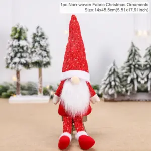 Faceless Santa Christmas Decor Dolls 20x16x8 cm 53 Se88d233e5b04431893b82c4536ef8cceL 2