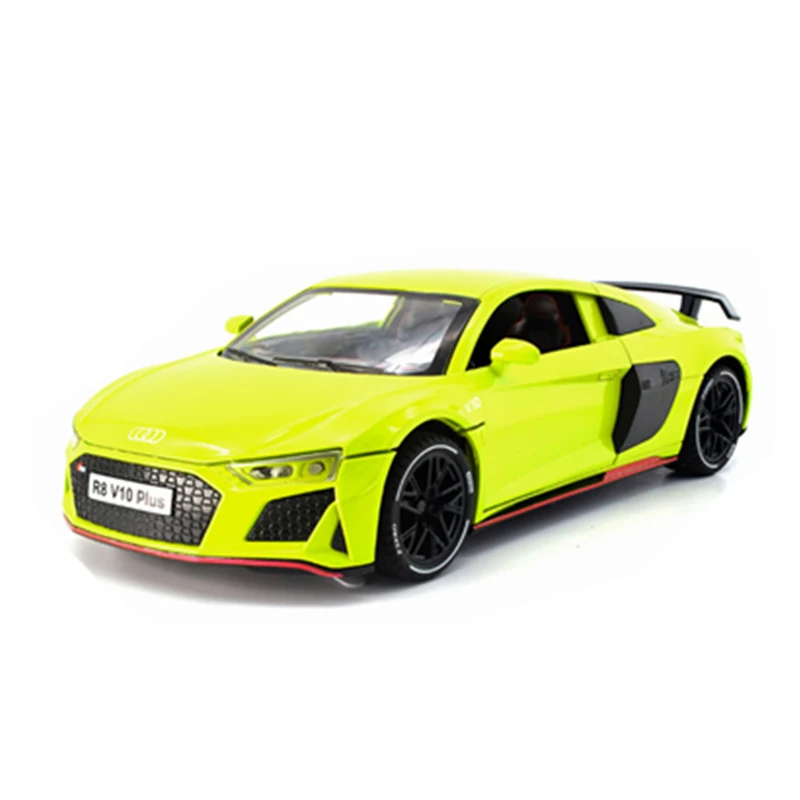 Audi R8 1:24 Diecast Model in Black 7 Audi R8 1:24 Diecast Model in Black - Image 7