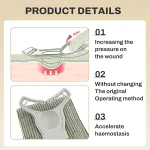 6-Inch Pressure Emergency Hemorrhage Bandage 10 Se8f3c2e663c64d94badf7798f1fb007fj