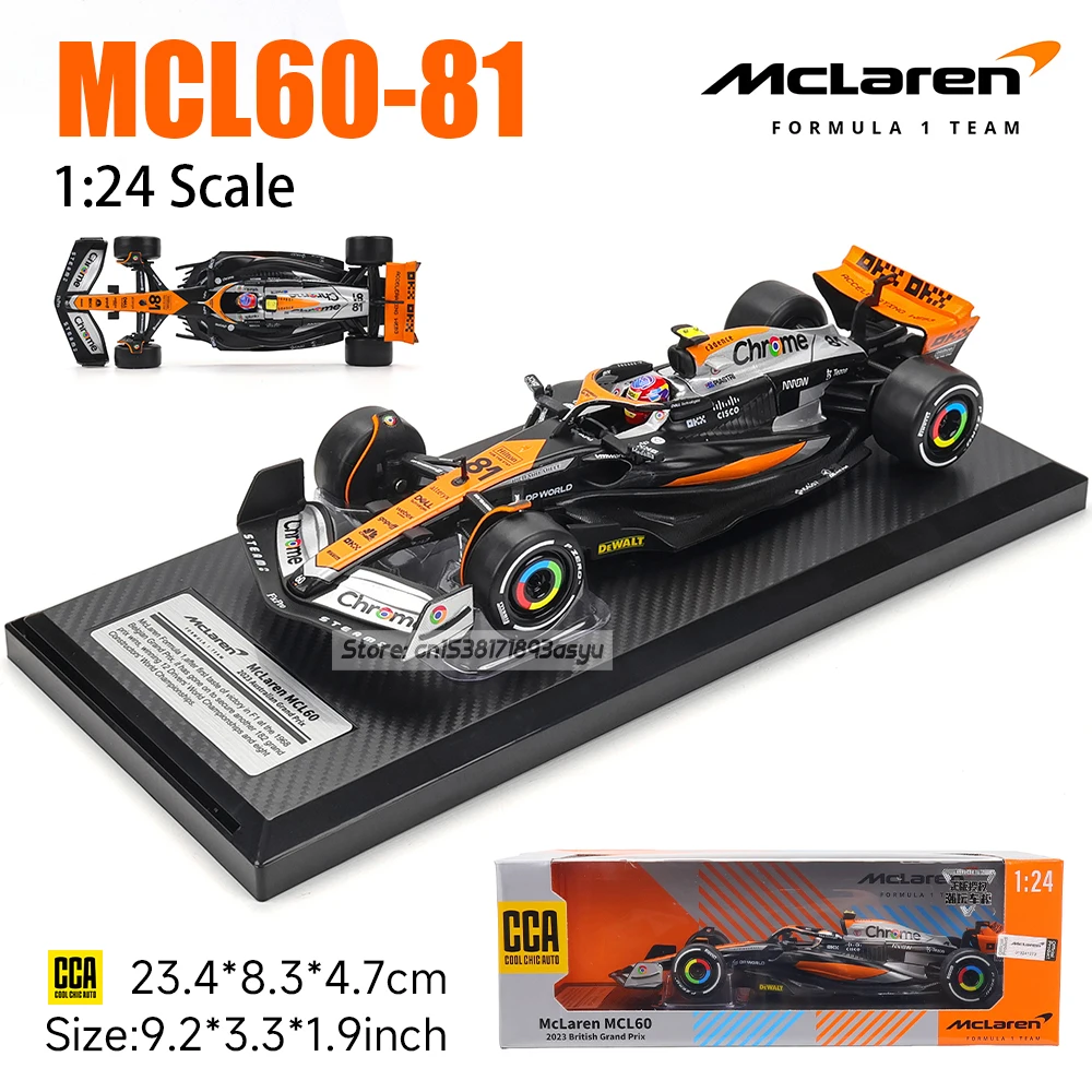 McLaren MCL60 F1 Diecast Model 1:24 Scale 3 McLaren MCL60 F1 Diecast Model 1:24 Scale - Image 3