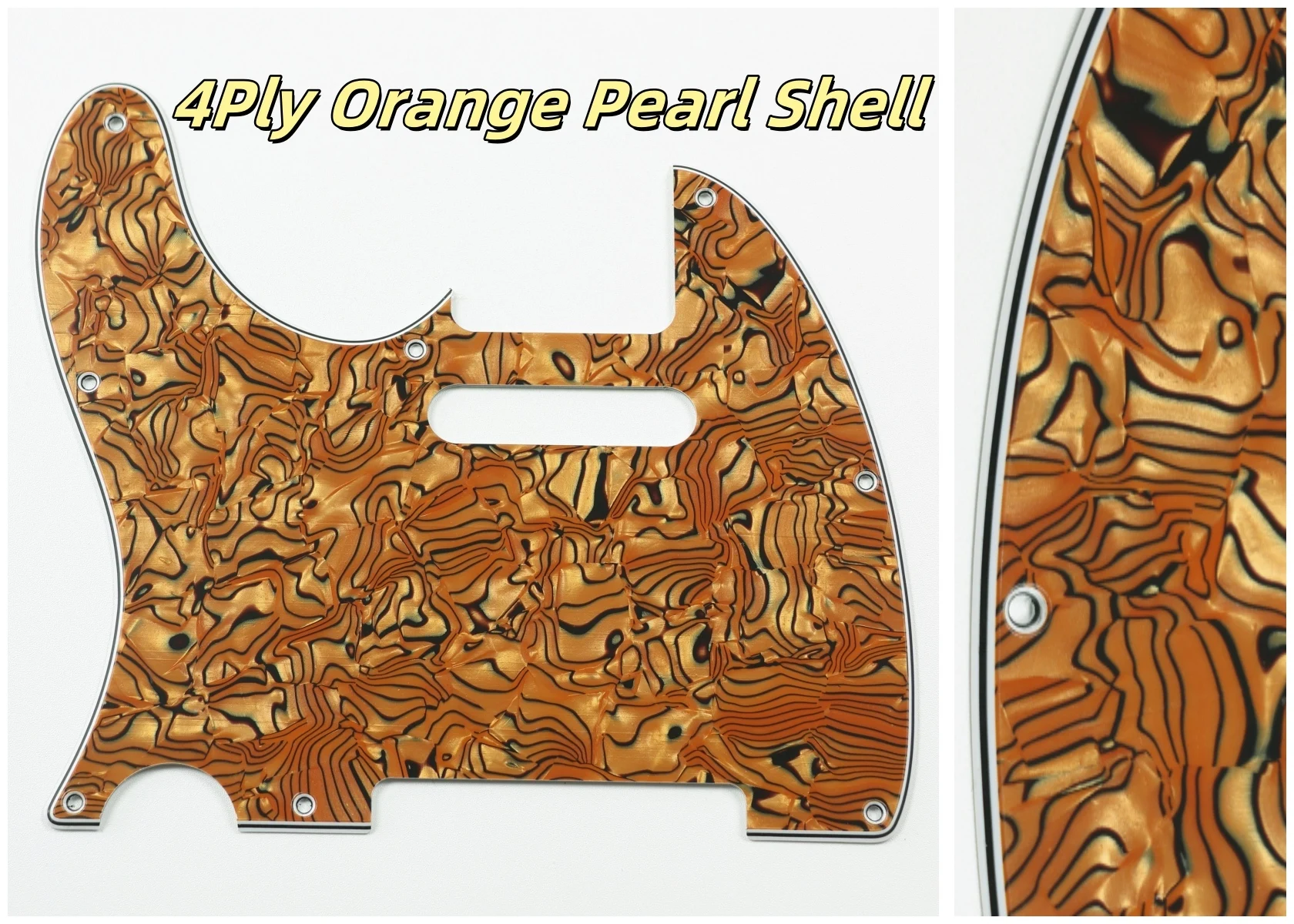 Left-Handed Telecaster Pickguard 3-Ply/4-Ply Options 20 Left-Handed Telecaster Pickguard 3-Ply/4-Ply Options - Image 20