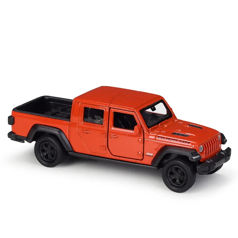 Vivid Orange Jeep Gladiator Model 1:36 Scale 4 Vivid Orange Jeep Gladiator Model 1:36 Scale - Image 4