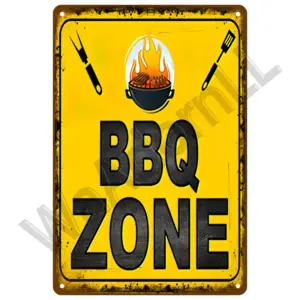 Retro BBQ Metal Sign for Outdoor Decor 66 Se9dd99414caa4484b0e00f8fc126bcd16 4