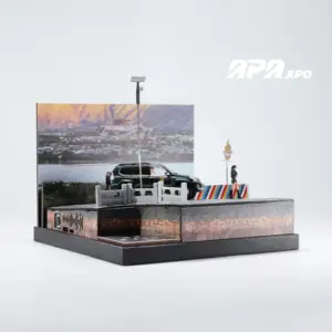 Toyota LC120 SUV Miniature 1:64 Scale Alloy Model 8 Se9e7114295a24f1bb4e9fcd388a25a87X