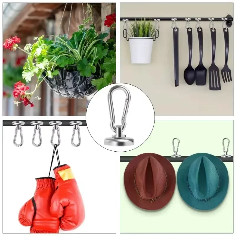 Heavy-Duty Magnetic Hooks Set in Four Lengths 6 Heavy-Duty Magnetic Hooks Set in Four Lengths - Image 6