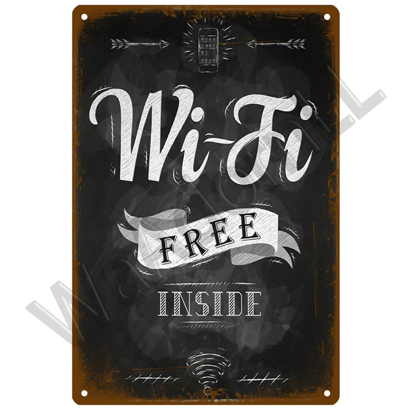 Coffee Themed Tin Sign Collection 20x30 cm 10 Coffee Themed Tin Sign Collection 20x30 cm - Image 10