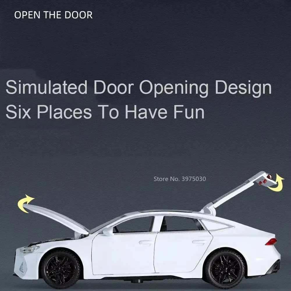 Audi RS7 1:32 Alloy Model with Light & Music 3 Audi RS7 1:32 Alloy Model with Light & Music - Image 3