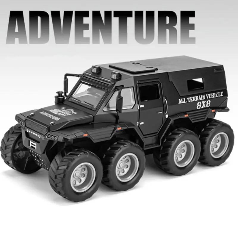 High-Detail Black Police Off-Road Vehicle Model 9 High-Detail Black Police Off-Road Vehicle Model - Image 9