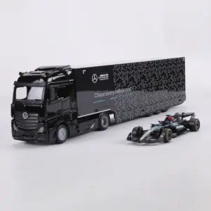 Mercedes-Benz Container Truck & F1 Model Set 1:43