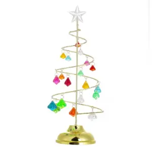 Electroplated Iron Christmas Tree with LED Crystals 15 Sea9541c65fcb49c3831e1d12d3ede349f