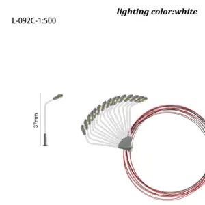 Miniature LED Street Lamps Set for Models 22 Seaabf677216349e2a91ab15787f4a659L 2