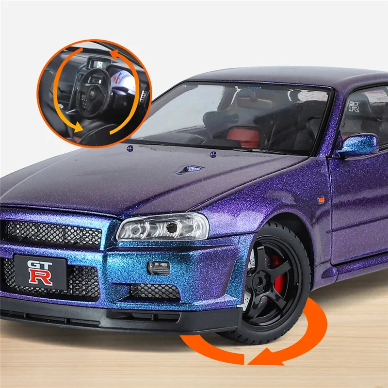 Nissan GTR R34 Skyline 1:18 Scale Model 5 Nissan GTR R34 Skyline 1:18 Scale Model - Image 5
