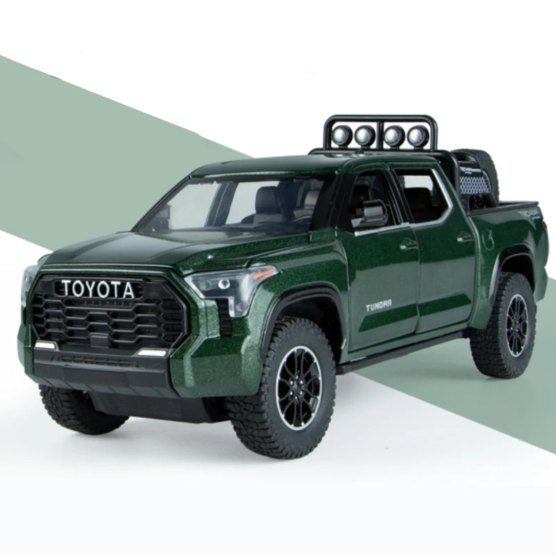 White Toyota Tundra Diecast Model 1:22 Scale 9 White Toyota Tundra Diecast Model 1:22 Scale - Image 9