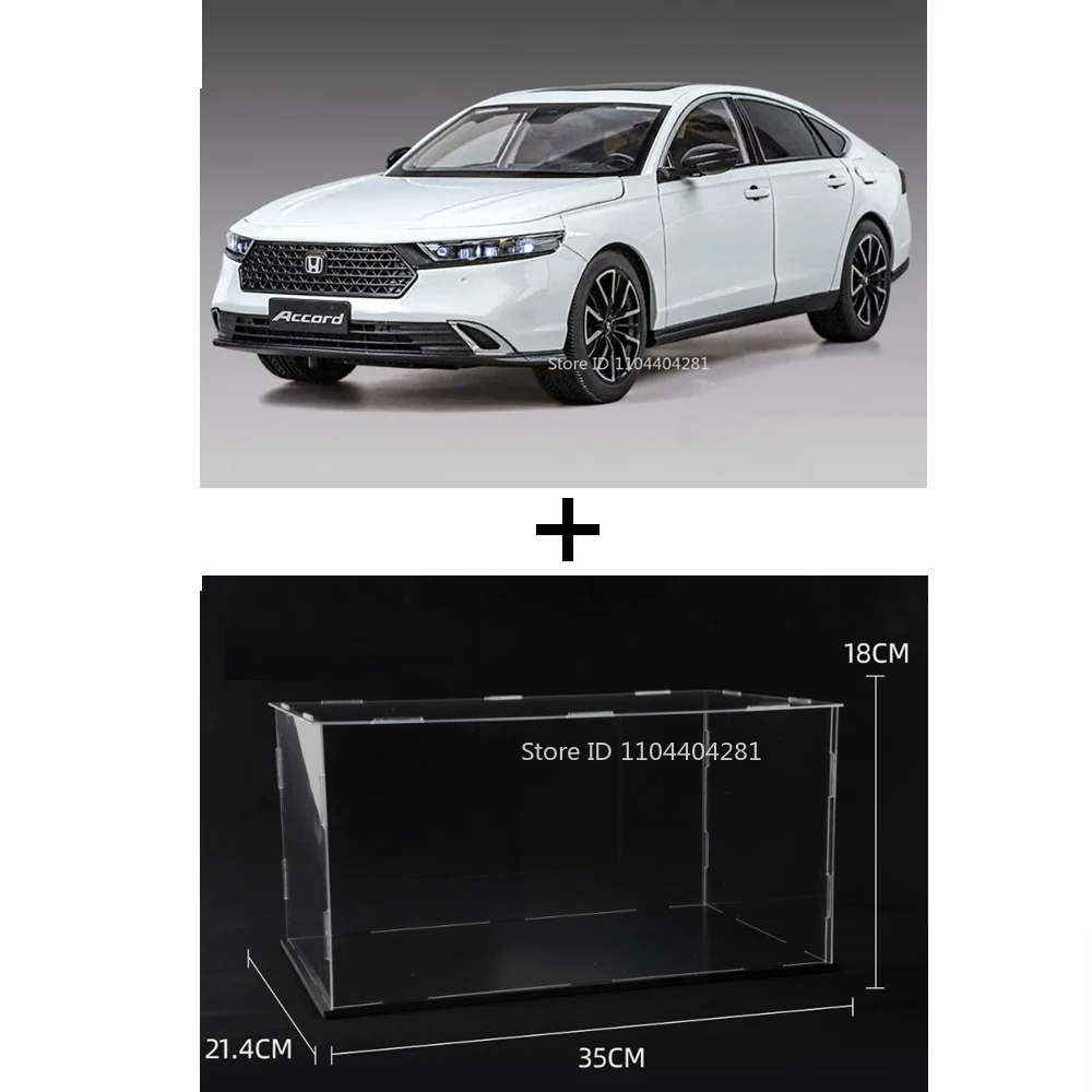 Black Honda Accord Diecast Model 1:18 Scale 10 Black Honda Accord Diecast Model 1:18 Scale - Image 10