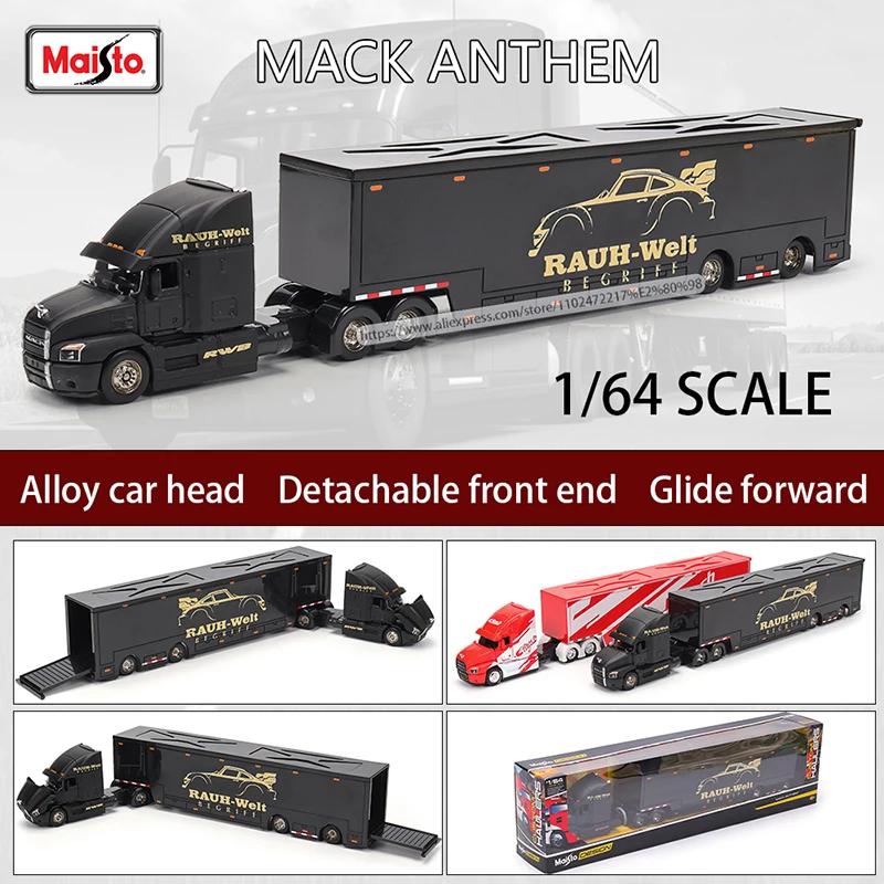 Maisto 1:64 Mack Anthem Transport Model 9 Maisto 1:64 Mack Anthem Transport Model - Image 9