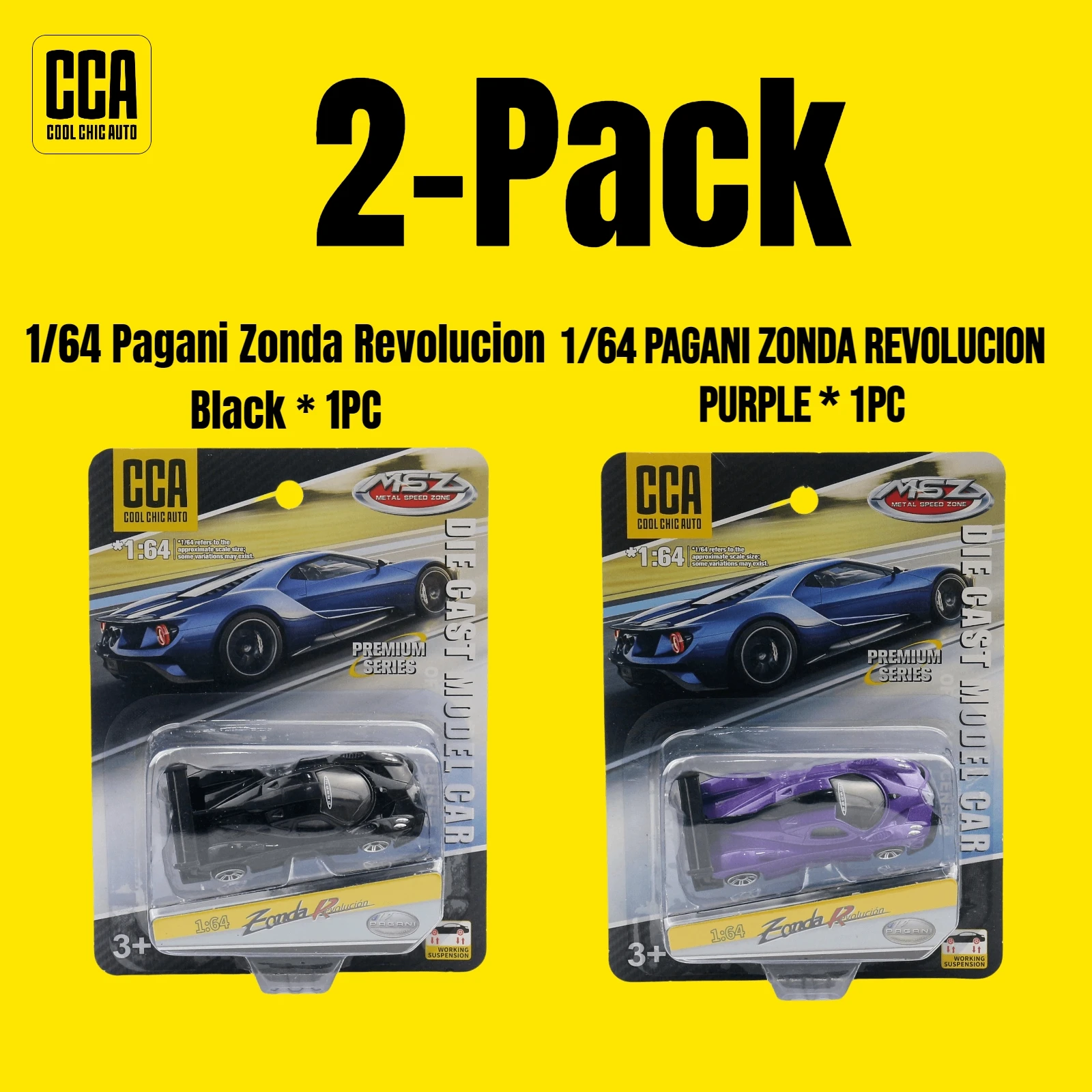 Pagani Zonda Revolucion 1:64 Diecast Model 8 Pagani Zonda Revolucion 1:64 Diecast Model - Image 8