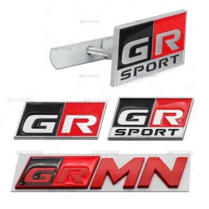 Aluminum Car Badge with Chrome Finish