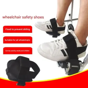 Black Wheelchair Foot Restraint Shoes for Stability 10 Sec82292641e3431d955449a43de0c6b44
