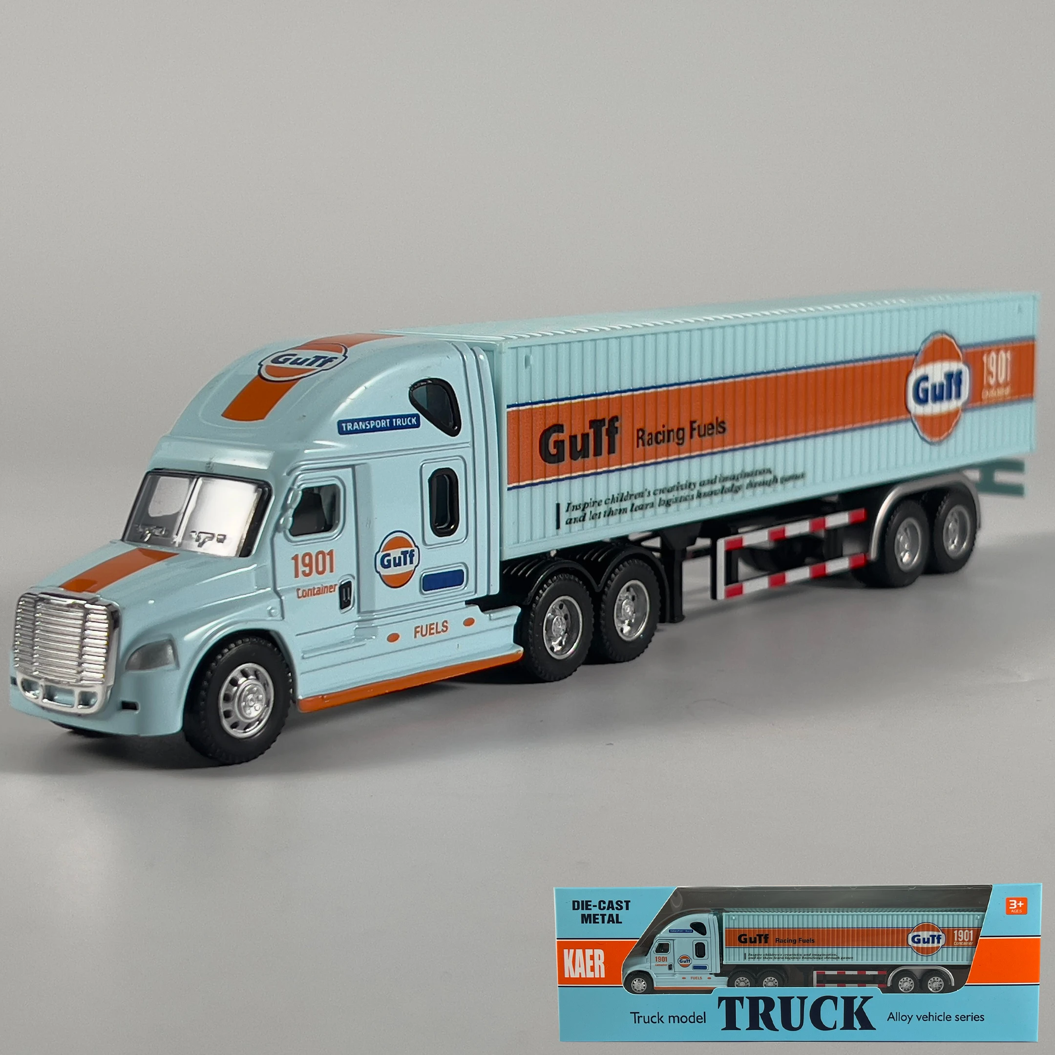 1:64 Scale Scania Container Truck Model 8 1:64 Scale Scania Container Truck Model - Image 8