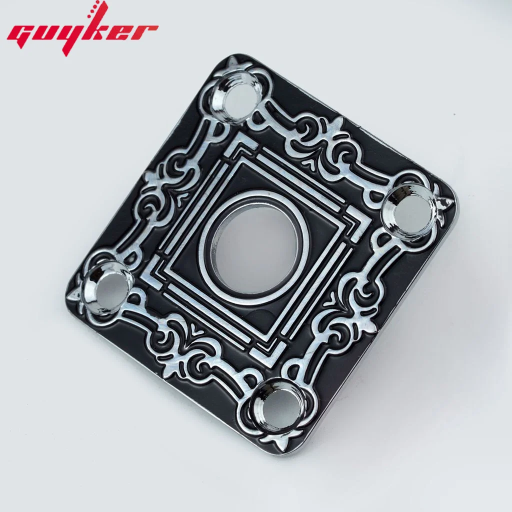 Stainless Steel Jack Plate for Guitars and Basses 14 Stainless Steel Jack Plate for Guitars and Basses - Image 14