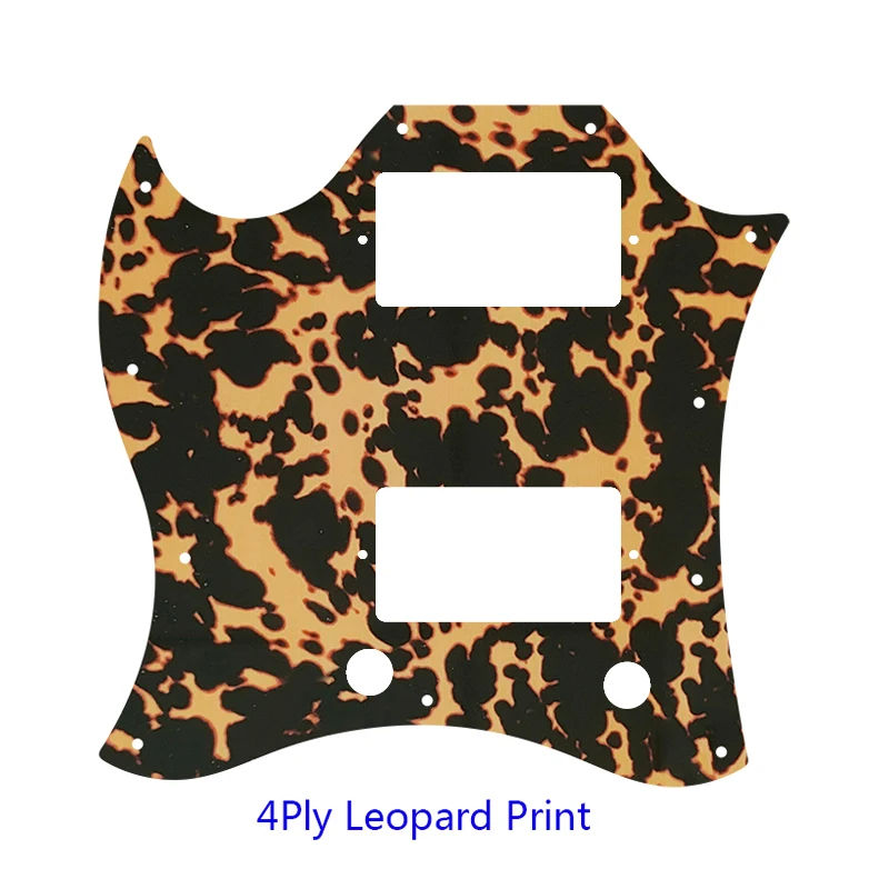 Left-Handed SG Guitar Pickguard for PAF Humbuckers 22 Left-Handed SG Guitar Pickguard for PAF Humbuckers - Image 22