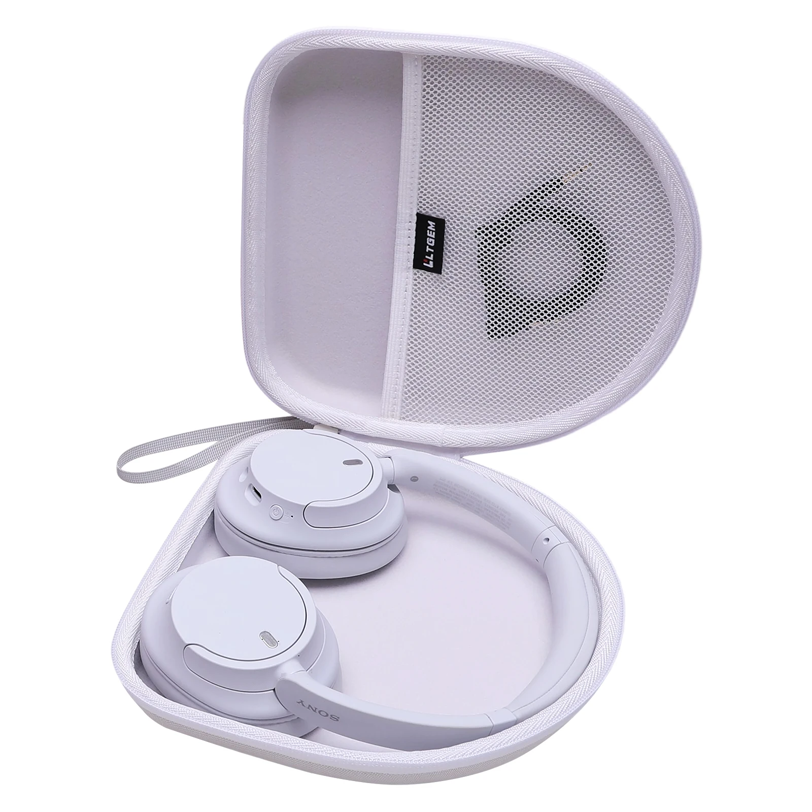 White EVA Case for Sony WH-CH720N Headphones 1 White EVA Case for Sony WH-CH720N Headphones