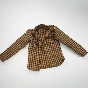 1/6 Scale Male Flannel Plaid Casual Shirt 36 Seca1b23846394bdc9432db3ab5aca843C