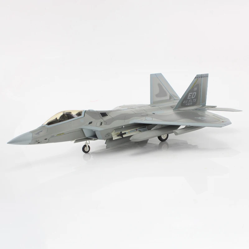 1:72 Scale F-22 Fighter Diecast Model 1 1:72 Scale F-22 Fighter Diecast Model