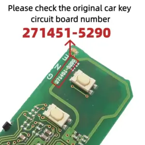 Toyota Remote Key Fob Model 89904-47230 314.3MHz 17 Sed2b49abf91f4bd795f5acca13dc94d0j