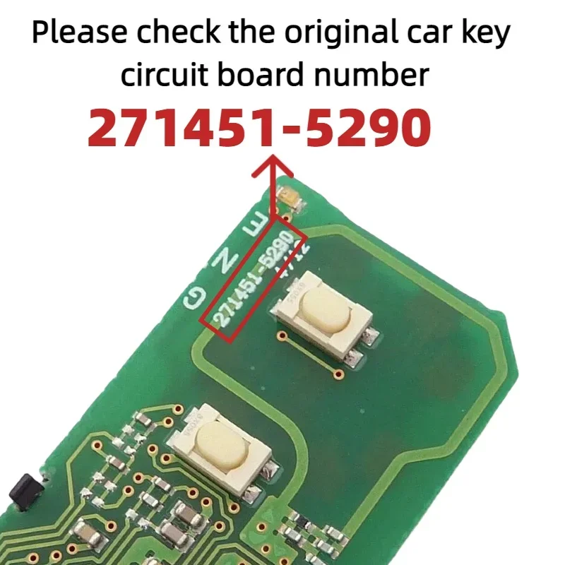 Toyota Remote Key Fob Model 89904-47230 314.3MHz 2 Toyota Remote Key Fob Model 89904-47230 314.3MHz - Image 2