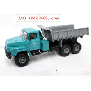 KRAZ 255 Dump Truck 1/43 Scale Model 8 Sed98cfc7a81141f18a0c25dba7f38207E