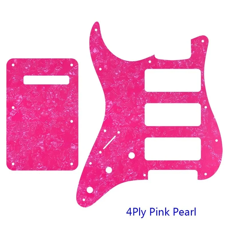 Left-Handed 3 P90 Strat Guitar Pickguard 28 Left-Handed 3 P90 Strat Guitar Pickguard - Image 28