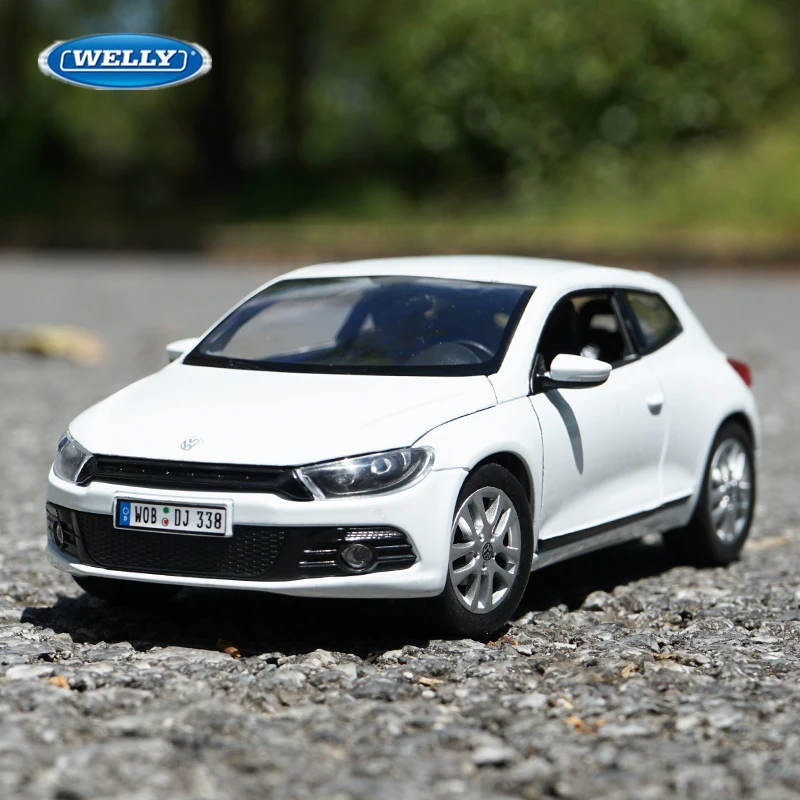 1:24 WELLY Volkswagen Scirocco Diecast Model 2 1:24 WELLY Volkswagen Scirocco Diecast Model - Image 2