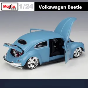 Light Blue 1:24 Diecast Volkswagen Beetle Model 10 See387953a301434d85b5938edf825ee6f