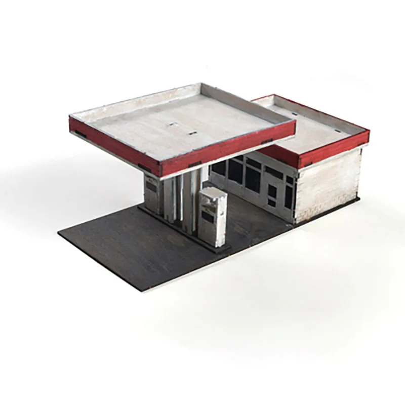 Vintage Mini Gas Station Model by HOBBIESIR 7 Vintage Mini Gas Station Model by HOBBIESIR - Image 7