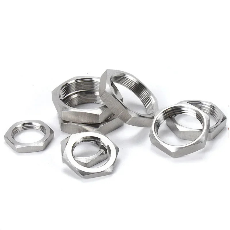 304 Stainless Steel Hex Lock Nuts for Pipes 4 304 Stainless Steel Hex Lock Nuts for Pipes - Image 4