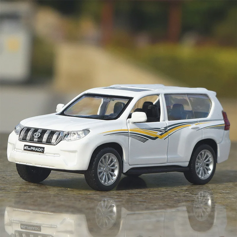 1:42 Scale Toyota Prado SUV Diecast Model 2 1:42 Scale Toyota Prado SUV Diecast Model - Image 2