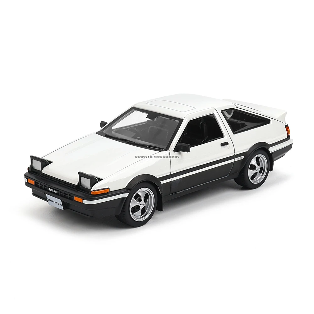 Toyota AE86 Trueno 1:24 Diecast Model Car 3 Toyota AE86 Trueno 1:24 Diecast Model Car - Image 3