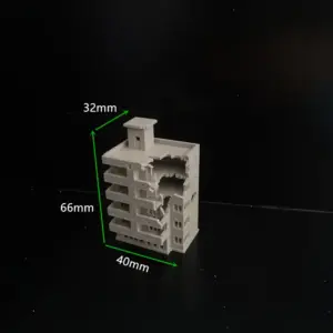 Battle-Damaged City High-Rise Kit 1:300 Scale 22 Sefab1632a88144d0a496aacd24cd66b4V