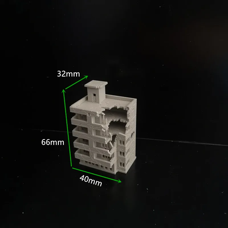 Battle-Damaged City High-Rise Kit 1:300 Scale 11 Battle-Damaged City High-Rise Kit 1:300 Scale - Image 11