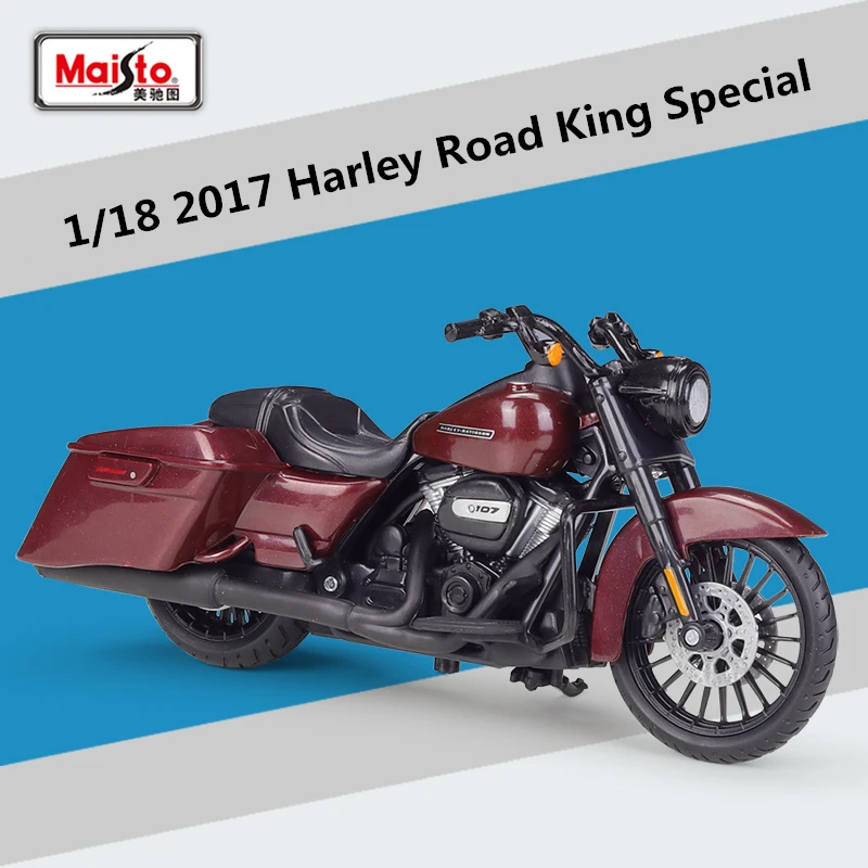 2017 Harley Road King Special Model 1:18 Scale Display 3 2017 Harley Road King Special Model 1:18 Scale Display - Image 3