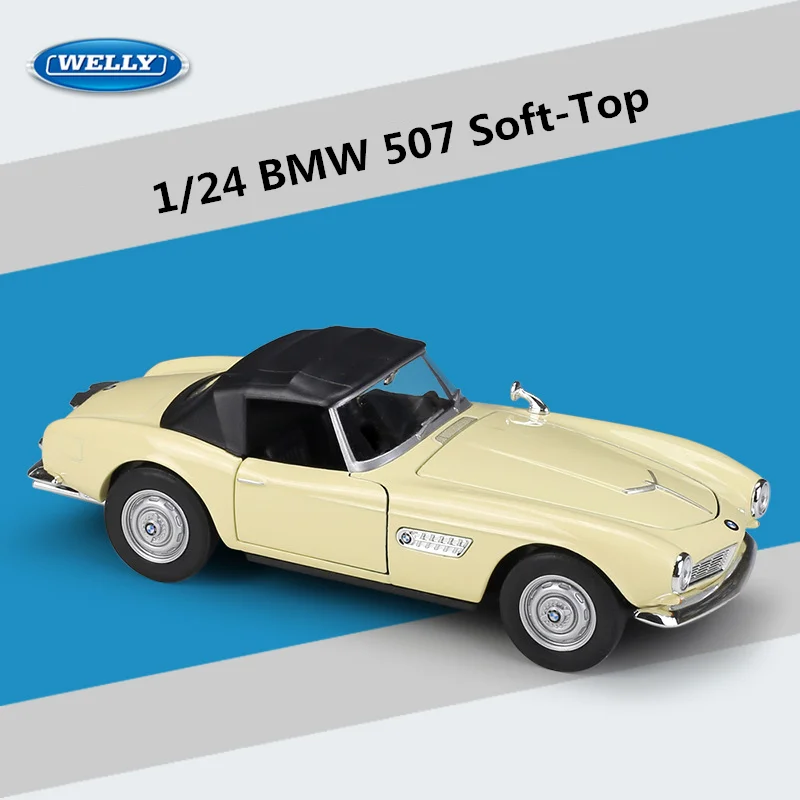1:24 BMW 507 Diecast Model by WELLY 10 1:24 BMW 507 Diecast Model by WELLY - Image 10