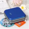 Blue CD Storage Case with 40 Slots