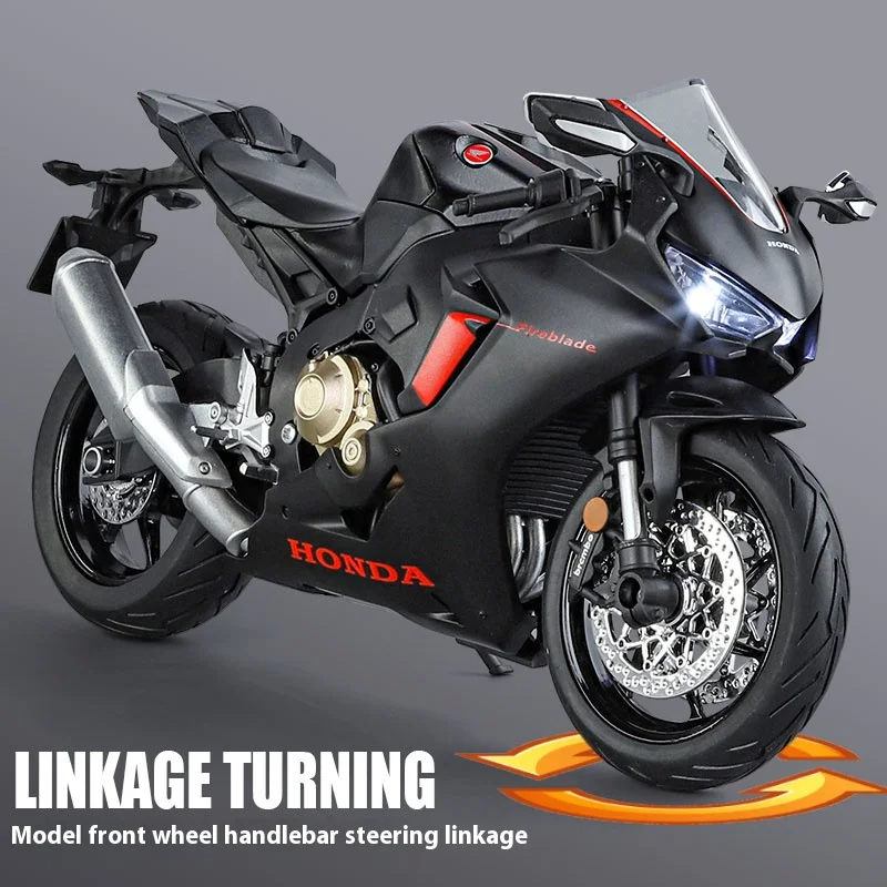 Honda CBR1000RR 1:9 Scale Diecast Motorcycle Model 3 Honda CBR1000RR 1:9 Scale Diecast Motorcycle Model - Image 3